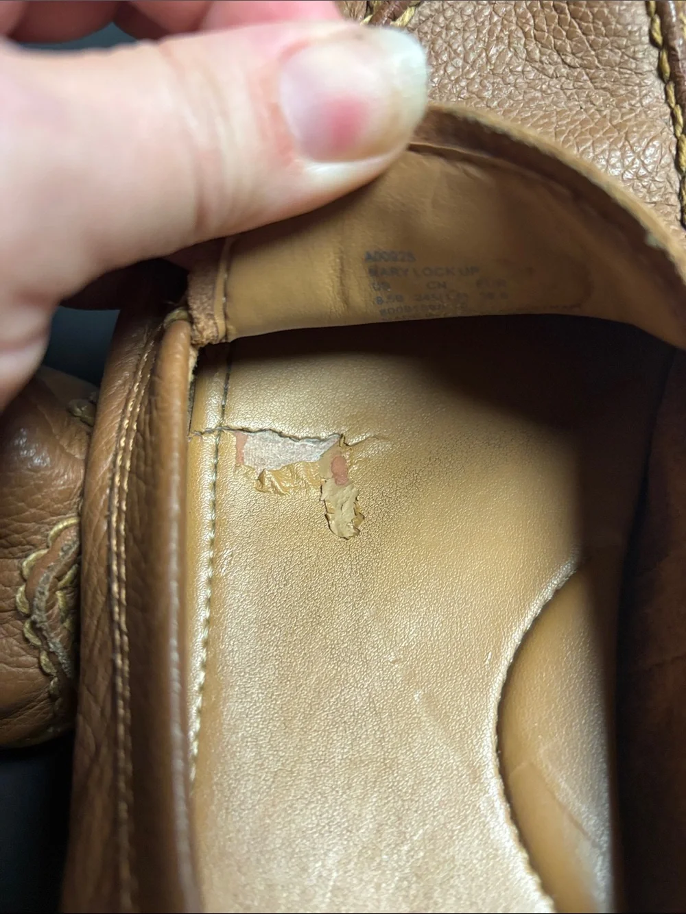 Coach Men’s Brown Leather Moccasin Loafers
